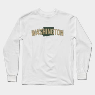 Washington State Long Sleeve T-Shirt